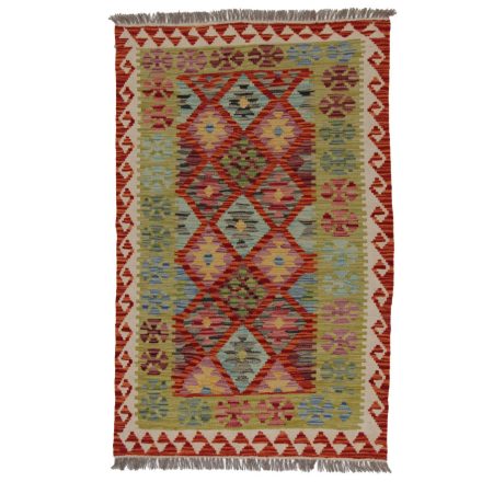 Koberec Kilim Chobi 155x98 ručně tkaný afghánský kilim z vlny