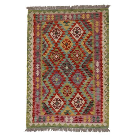 Koberec Kelim Chobi 144x100 ručně tkaný vlněný koberec kilim