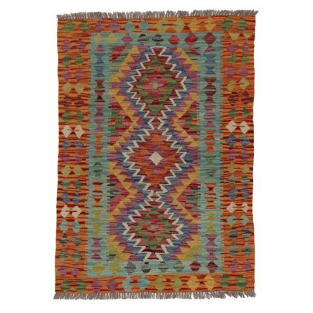 Koberec Kilim Chobi 142x100 ručně tkaný vlněný koberec kilim