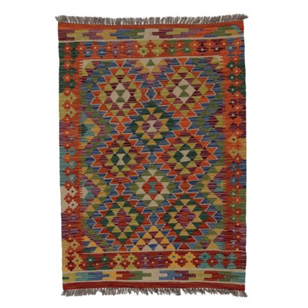 Koberec Kelim Chobi 144x102 ručně tkaný vlněný koberec kilim