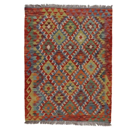 Koberec Kilim Chobi 141x110 ručně tkaný vlněný koberec kilim