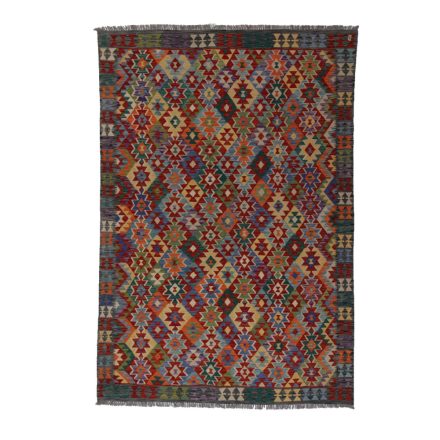 Koberec Kelim Chobi 203x296 ručně tkaný vlněný koberec kilim