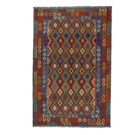 Koberec Kelim Chobi 202x300 ručně tkaný vlněný koberec kilim