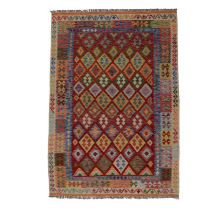 Koberec Kelim Chobi 201x285 ručně tkaný vlněný koberec kilim