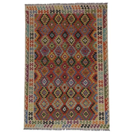 Koberec Kilim Chobi 197x282 ručně tkaný vlněný koberec kilim