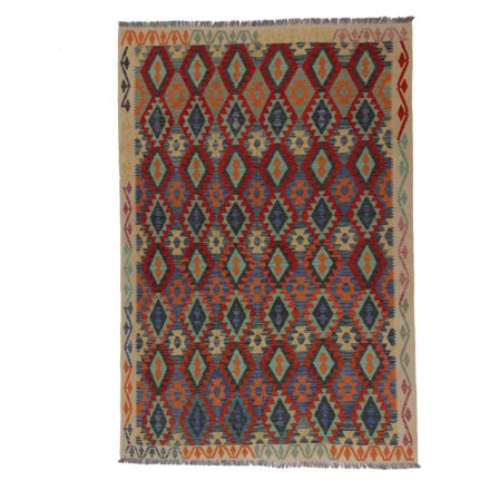 Koberec Kelim Chobi 203x296 ručně tkaný vlněný koberec kilim