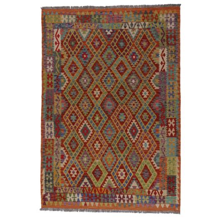 Koberec Kilim Chobi 205x287 ručně tkaný vlněný koberec kilim