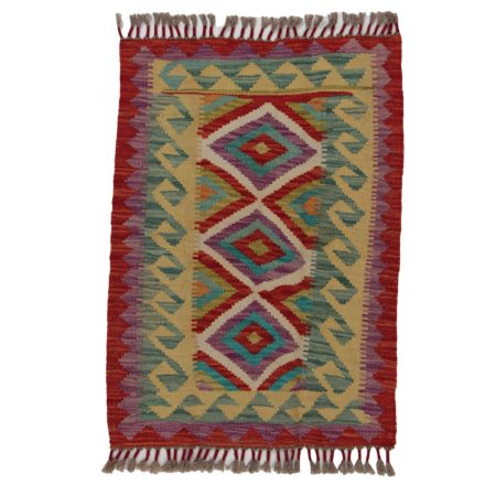 Afghánský kilimový koberec 90x65 etnický kilim