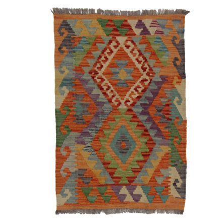 Koberec Kelim Chobi 66x95 ručně tkaný afghánský kilim z vlny