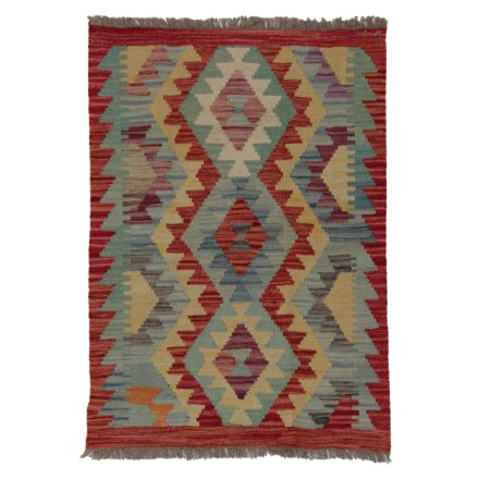 Koberec Kelim Chobi 64x90 ručně tkaný afghánský kilim z vlny