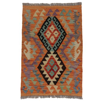 Koberec Kelim Chobi 95x65 ručně tkaný afghánský kilim z vlny