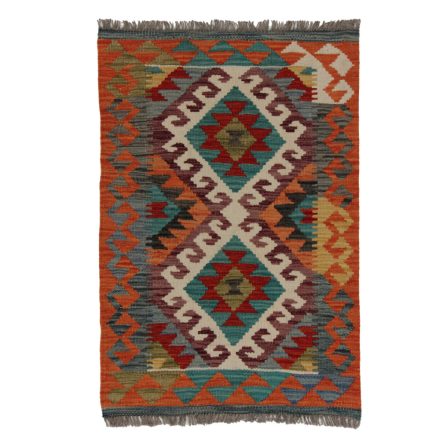 Koberec Kilim Chobi 95x64 ručně tkaný afghánský kilim z vlny