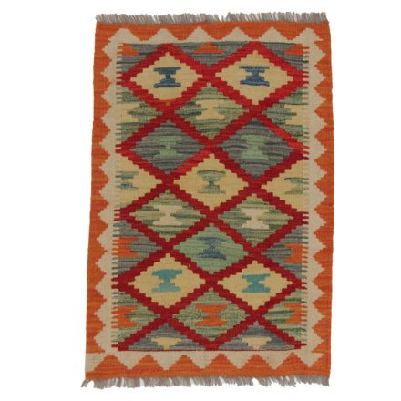 Koberec Kelim Chobi 89x61 ručně tkaný afghánský kilim z vlny