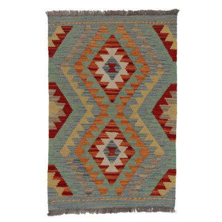 Koberec Kilim Chobi 94x63 ručně tkaný afghánský kilim z vlny