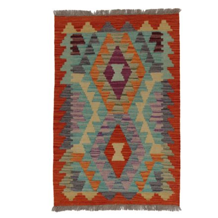 Koberec Kelim Chobi 92x62 ručně tkaný afghánský kilim z vlny