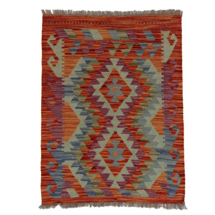 Koberec Kilim Chobi 97x75 ručně tkaný afghánský kilim z vlny