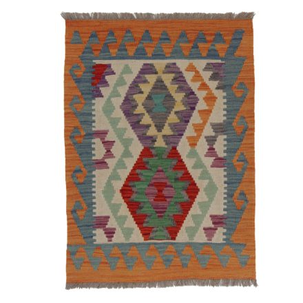 Koberec Kelim Chobi 95x67 ručně tkaný afghánský kilim z vlny