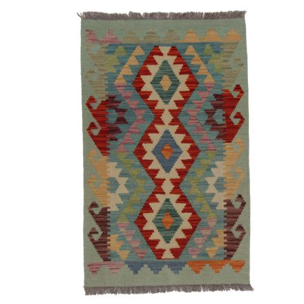 Koberec Kilim Chobi 95x59 ručně tkaný afghánský kilim z vlny