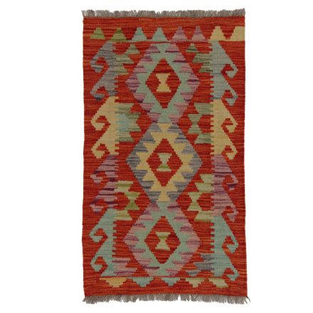 Koberec Kilim Chobi 101x59 ručně tkaný afghánský kilim z vlny