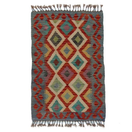 Koberec Kilim Chobi 60x88 ručně tkaný afghánský kilim z vlny