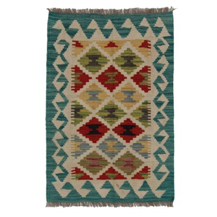 Koberec Kilim Chobi 62x89 ručně tkaný afghánský kilim z vlny