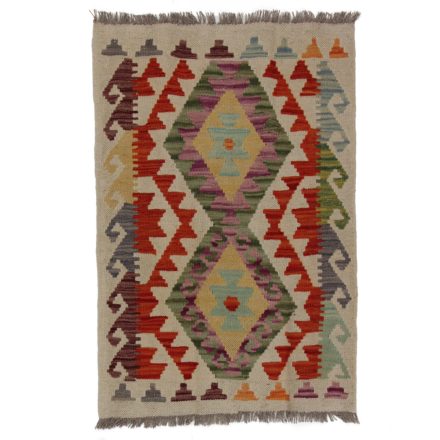 Koberec Kilim Chobi 59x87 ručně tkaný afghánský kilim z vlny