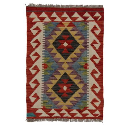 Koberec Kilim Chobi 62x87 ručně tkaný afghánský kilim z vlny