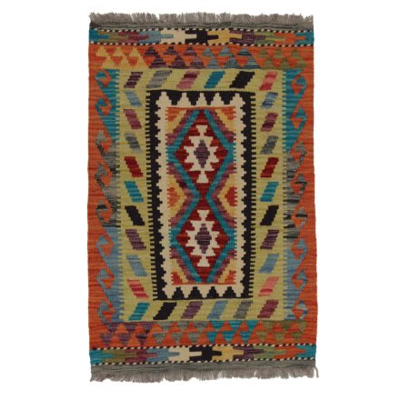 Koberec Kilim Chobi 62x93 ručně tkaný afghánský kilim z vlny