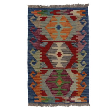 Koberec Kilim Chobi 88x59 ručně tkaný afghánský kilim z vlny