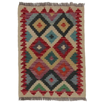 Koberec Kilim Chobi 63x84 ručně tkaný afghánský kilim z vlny