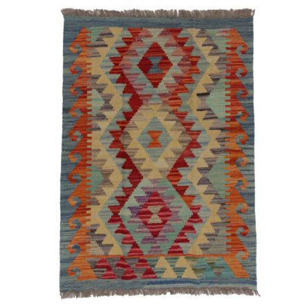 Koberec Kilim Chobi 94x67 ručně tkaný afghánský kilim z vlny