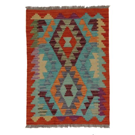 Koberec Kilim Chobi 90x64 ručně tkaný afghánský kilim z vlny