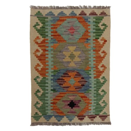 Koberec Kilim Chobi 93x65 ručně tkaný afghánský kilim z vlny