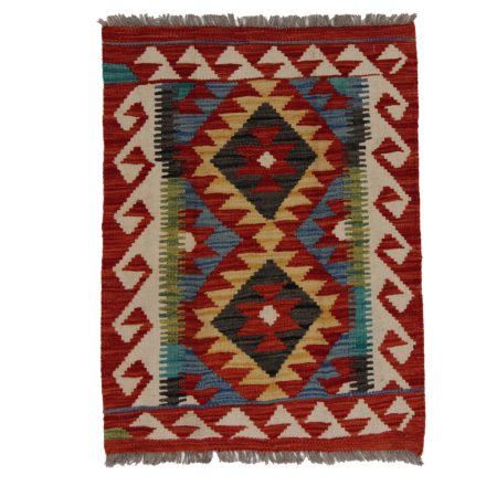 Koberec Kilim Chobi 84x64 ručně tkaný afghánský kilim z vlny