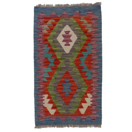 Koberec Kilim Chobi 98x57 ručně tkaný afghánský kilim z vlny