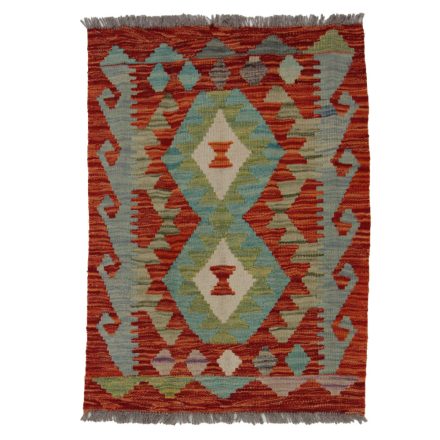 Koberec Kilim Chobi 87x64 ručně tkaný afghánský kilim z vlny