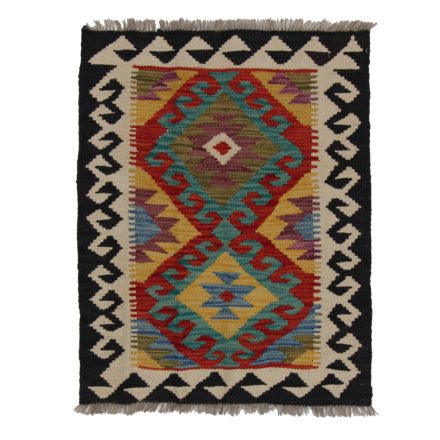 Koberec Kilim Chobi 62x80 ručně tkaný afghánský kilim z vlny