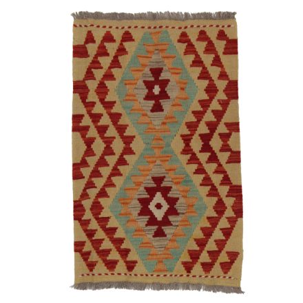 Koberec Kilim Chobi 85x55 ručně tkaný afghánský kilim z vlny