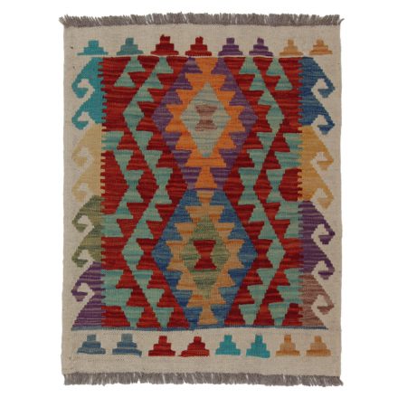 Koberec Kilim Chobi 66x82 ručně tkaný afghánský kilim z vlny