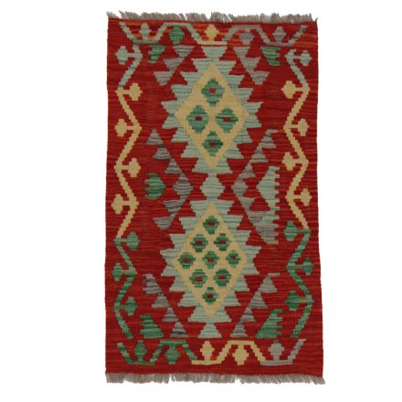 Koberec Kilim Chobi 60x98 ručně tkaný afghánský kilim z vlny