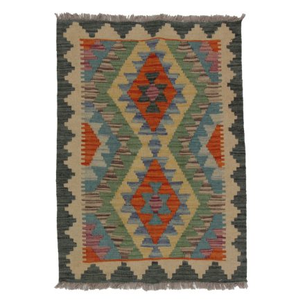 Koberec Kilim Chobi 68x93 ručně tkaný afghánský kilim z vlny