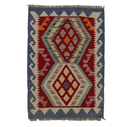 Koberec Kelim Chobi 64x90 ručně tkaný afghánský kilim z vlny