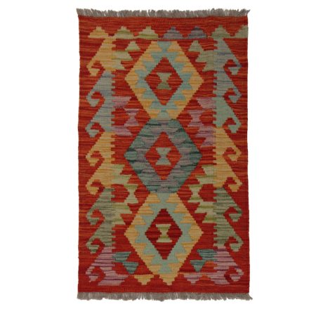 Koberec Kelim Chobi 58x95 ručně tkaný afghánský kilim z vlny