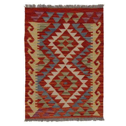 Koberec Kilim Chobi 62x87 ručně tkaný afghánský kilim z vlny