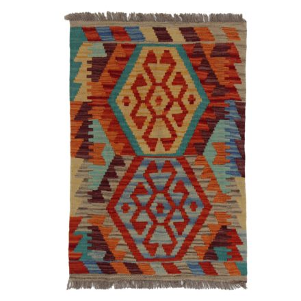 Koberec Kilim Chobi 60x91 ručně tkaný afghánský kilim z vlny