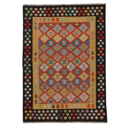 Koberec Kilim Chobi 242x170 ručně tkaný afghánský kilim z vlny