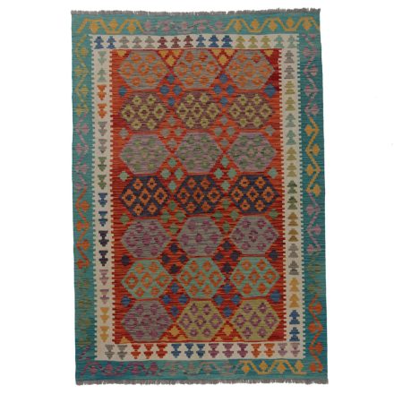 Koberec Kelim Chobi 245x172 ručně tkaný afghánský kilim z vlny