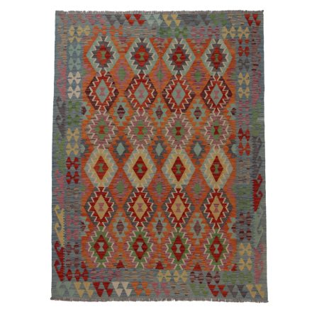 Koberec Kilim Chobi 237x177 ručně tkaný afghánský kilim z vlny