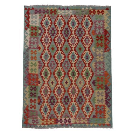 Koberec Kilim Chobi 238x175 ručně tkaný afghánský kilim z vlny