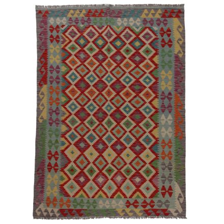 Koberec Kilim Chobi 235x170 ručně tkaný afghánský kilim z vlny